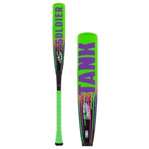 Kids Baseball Bat - Green and Black